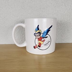 WALT DISNEY Fifinella 16oz Mug Rare Gremlins WWII WASP Woman's Airforce Mascot
